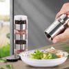 Multi-layer Salt And Pepper Grinder 5 In 1 Manual Stainless Steel Salt Pepper Mills Adjustable Grinding Spice Mill Kitchen Tool
