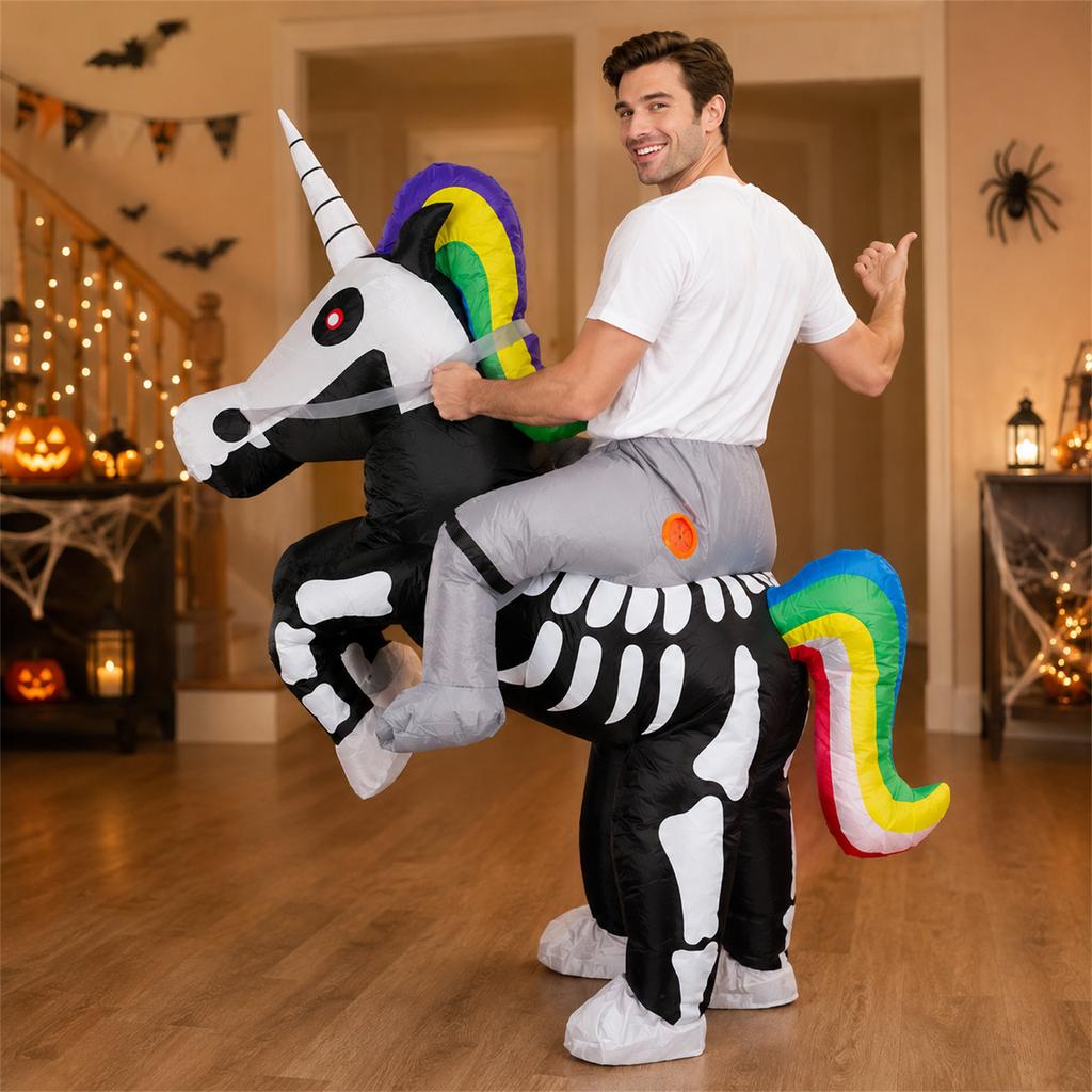 Halloween Inflatable Costume Adult Funny Cartoon Figure Costume Party Cosplay Performance Props