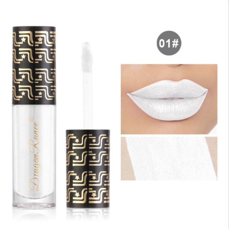 Mist matte purple blue green black European and American lipstick not stained with cup lip gloss lip glaze