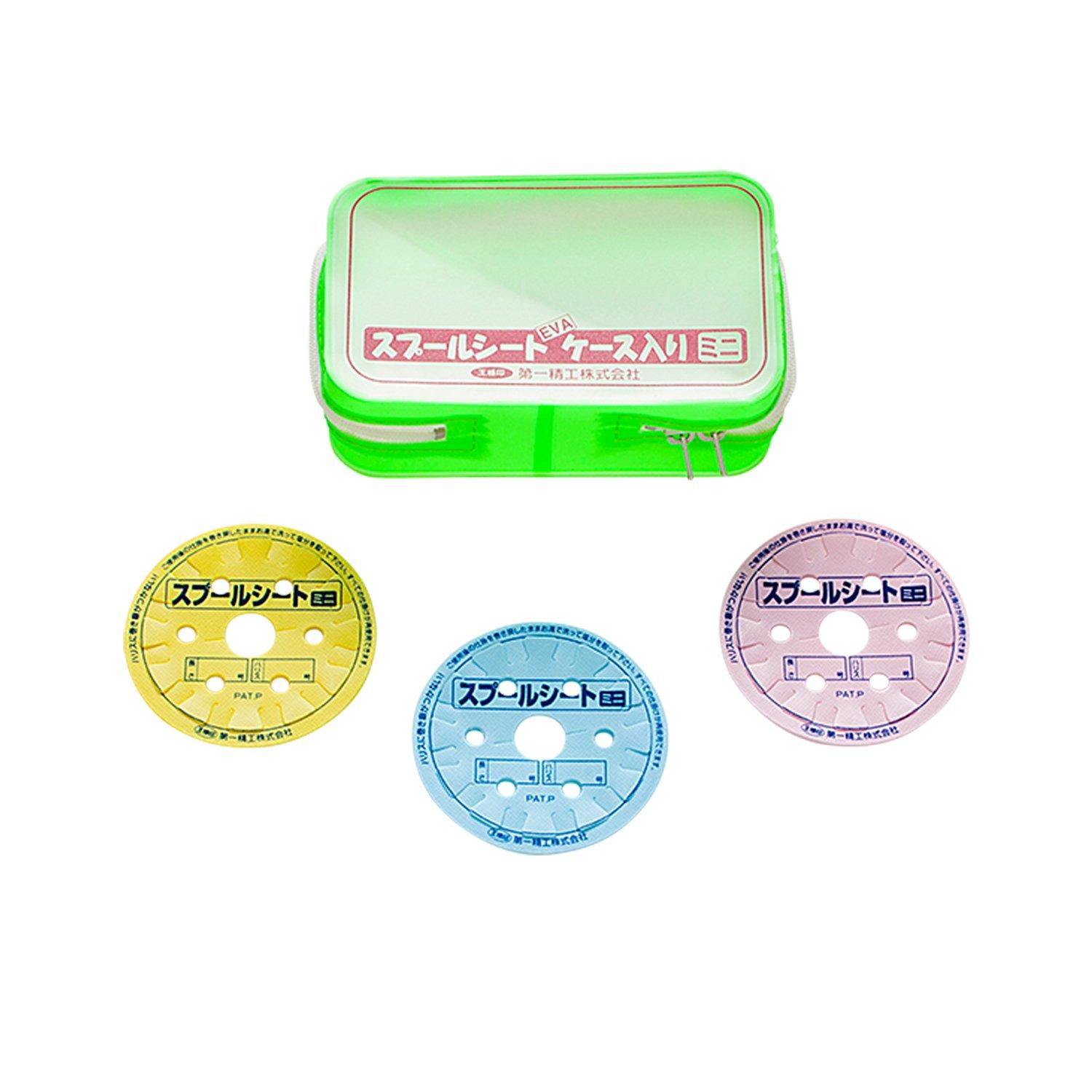 

Daiichi Seiko Fishing Spool EVA 6 04109 Sheets, Mini, Case, Sheets,