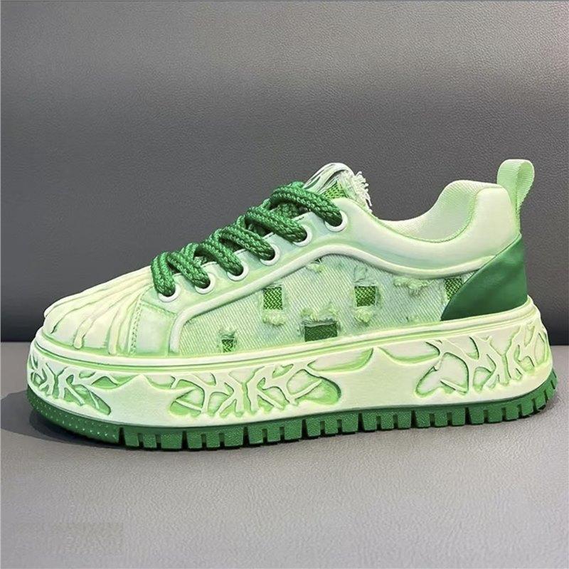 Autumn sports shoes thick-soled wear-resistant tide thick-soled dad shoes bjd