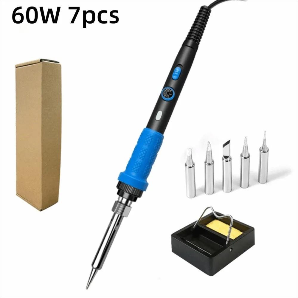 New 60W Electric Soldering Iron Constant Temperature Control With Indicator Light Welding Tools Internal Heating Ceramic Heater