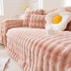 Winter Rabbit Plush Sofa Cover Towel Cream Wind Full Cover Sofa Cover Thick Sofa Cover Cover Cloth