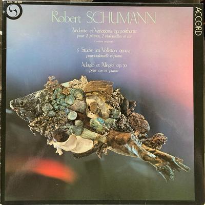 LP Record ROBERT SCHUMANN, RAMA JUCKER, ROBER - Musique De Chambre ACC140026 Accord 1980 France Classical Used