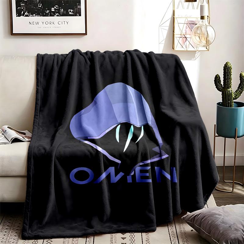 VALORANT Theme Blanket Suitable For The Sofa Camping And Travel Made Of Soft Flannel Material An Ideal Gift For Occasions Such As Birthday