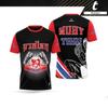 Tričko Muay Thai Kick Boxing 3D tisk Muži Ženy Unisex Rychleschnoucí Krátký rukáv Kulatý výstřih MMA Mix Bojové umění Streetwear Běžné