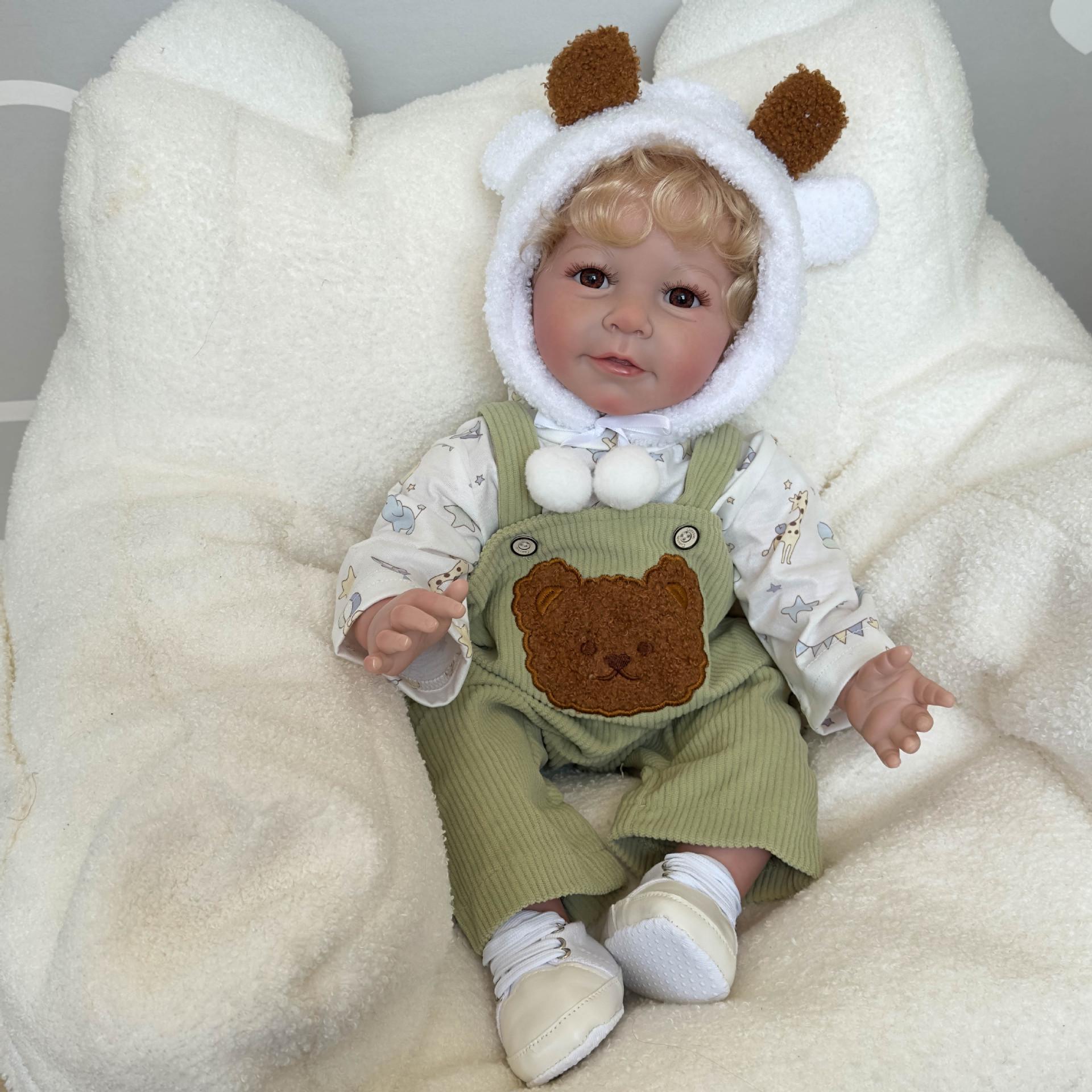 55cm Cloth Body Simulation Doll - Wedding Gift for Girl s Playhouse 55cm Cloth Body
