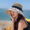 Premium Sense Fisherman Hat Children Summer Pastoral Big Eaves Breathable Sun Protection Hat Outdoor UV Protection Beach Hat