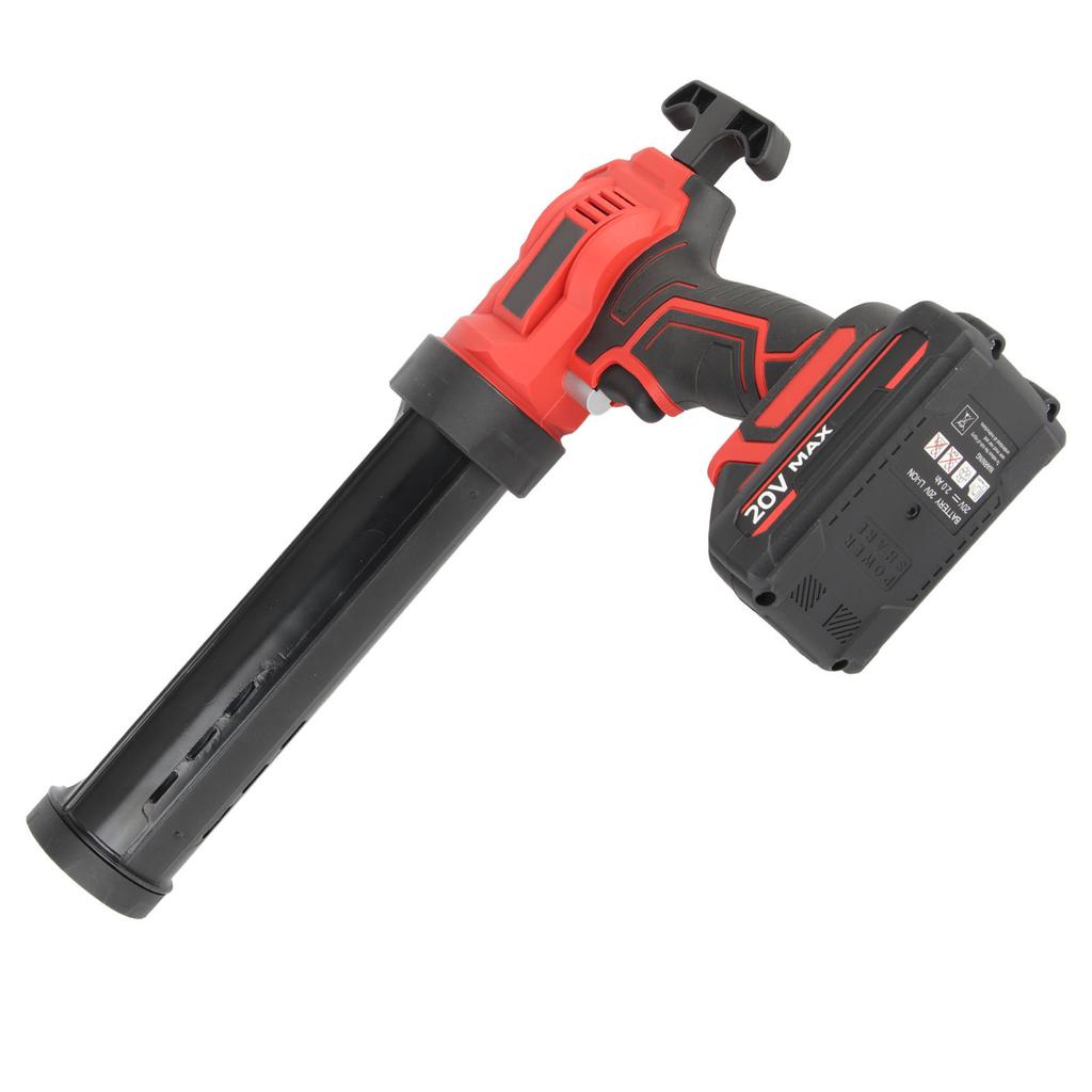 Cordless Caulking Gun Battery Operated Electric Caulk Gun With LED Light for 10OZ Sealant Cartridges