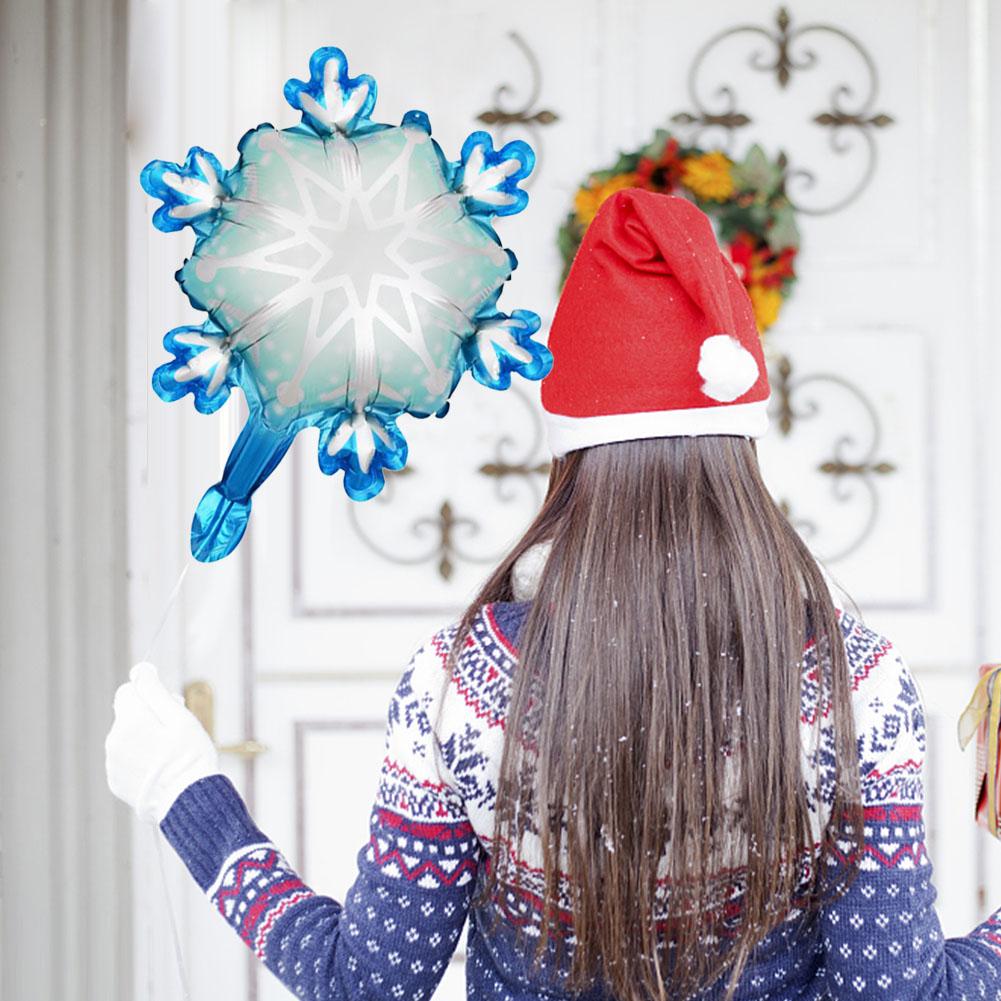 Christmas Cartoon Balloons Festive Shaped Balloon Santa Claus for Home g