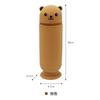 Hot Sale Cartoon Silicone Pencil Case Student Pencil Stationery Box Storage Bag Cute Retractable Folding Pen Holder