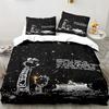 Cartoon Bedding Set C-Calvin&Hobbes 3D Printed Duvet Cover Set Soft Single Twin Double Queen King Size for Kids Child Gift Comic