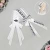 Y2K Sweet Style Wide Headband Cosplay Anime Girl Lolita Outfit With Lace Bow Hair Accessory