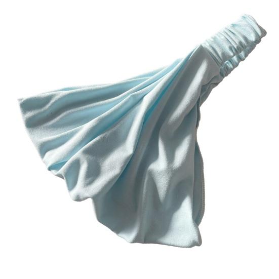 Haarband Weicher Stoff Elastisches Haargummi Einfarbige Atmungsaktives Stirnband Yoga Laufen Fitness Haargummi Tägliches Tragen