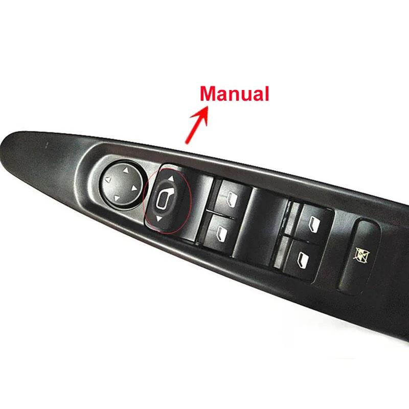 Power Window Control Switch Car Window Lifter Switch for Citroen C4 2004 - 2007 2008 2009 2010 OEM 6554HA Manual Rearview