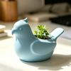 Small Modern Style Flowerpot Bird Shape Flowerpot, Handheld Size Durable PLA Flower Pot, Healing Mini Desktop Planter 3D Printed Creative Planter, for