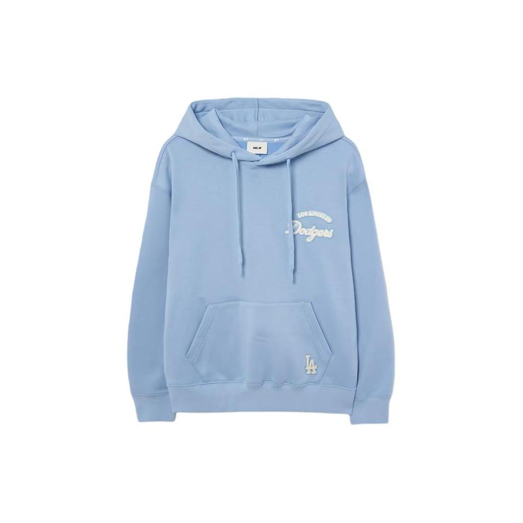 MLB Los Angeles Dodgers Felpa con Cappuccio Larga in Pile Unisex Blu 3AHDV0236-07SBS