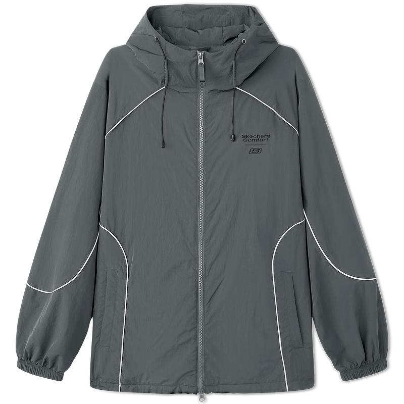 Skechers Unisex Autumn/Winter Water-Repellent Hooded Jacket XL