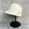 Zhang Jingyi Black Wool Tipped Brim Top Hat Women's Autumn and Winter Warm Versatile Face Small Retro Bucket Hat
