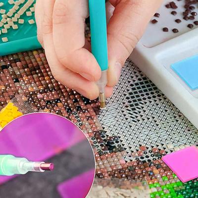 DIY Painting Mastic Set, Diamond Painting Wax, Diamond Painting Clay, with Storage Box, Suitable for 5D Diamond Painting Embroidery Accessories