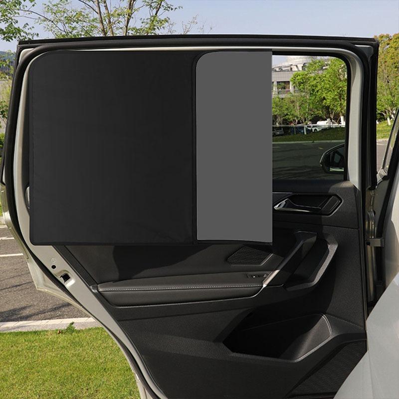Magnetischer Auto-Sonnenschutz, UV-Schutz, Autovorhänge, Sonnenschutzabdeckung, doppelseitig, Autofenster-Sonnenschutz, Fensterfolie