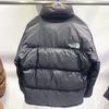 Export Surplus Luxury Stand-Collar Short Down Jacket for Men, Autumn and Winter Trendy Brand White Duck Down Warm Casual Coat