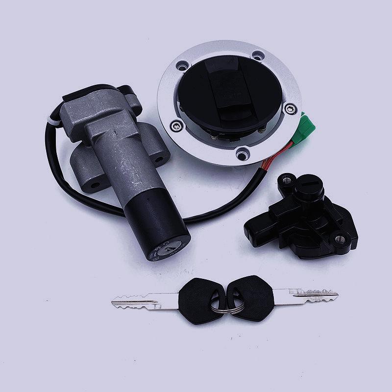 Junlong GS125R Key QS125-2-2A Full Lock Set: Ignition & Seat Cushion Lock for Motorcycle Accessories.