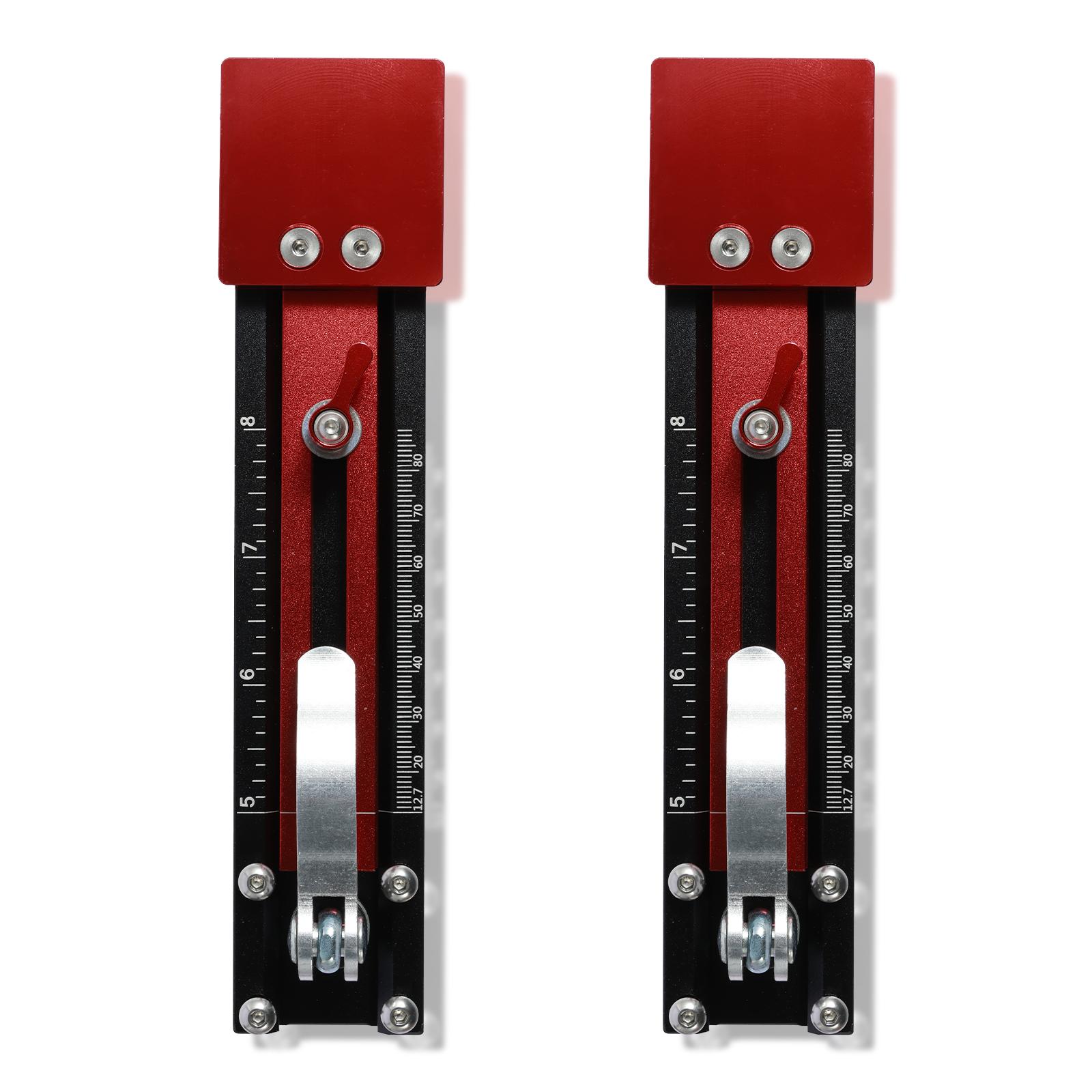 

2 шт. алюминиевый сплав сайдинг монтажный калибр регулируемый быстрое позиционирование настенная панель монтажный инструмент метрический и имперский