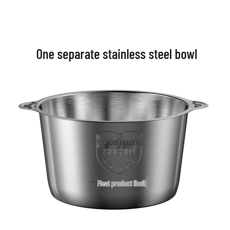 Electric Multifunction Meat Grinder & Garlic Press Chopper