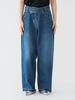 Beams Boy Work Pants [Special Order] Lee X Maturely Denim Asymmetric Pants, Women's, Blue, Size S