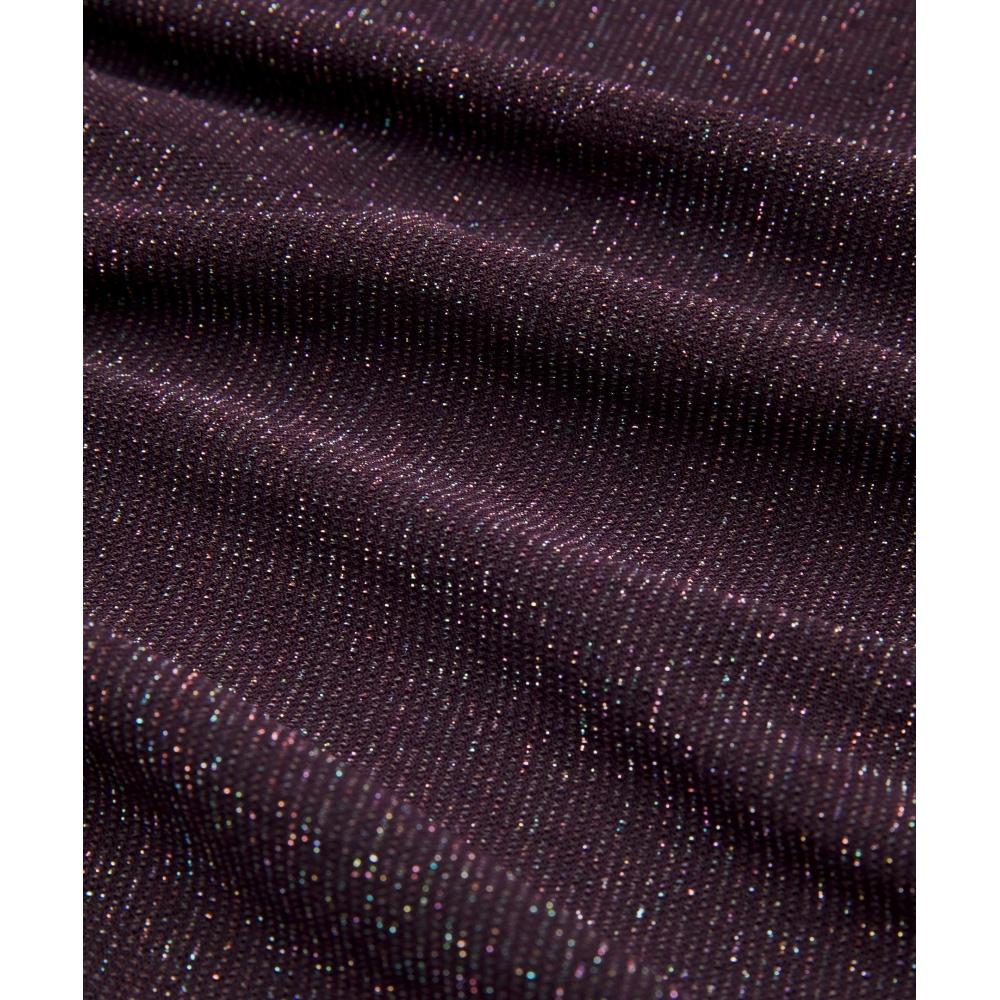 Lululemon Swiftly Tech Long Sleeve Shirt 2.0 Hip Length Sparkle Black Plum Rainbow Lurex