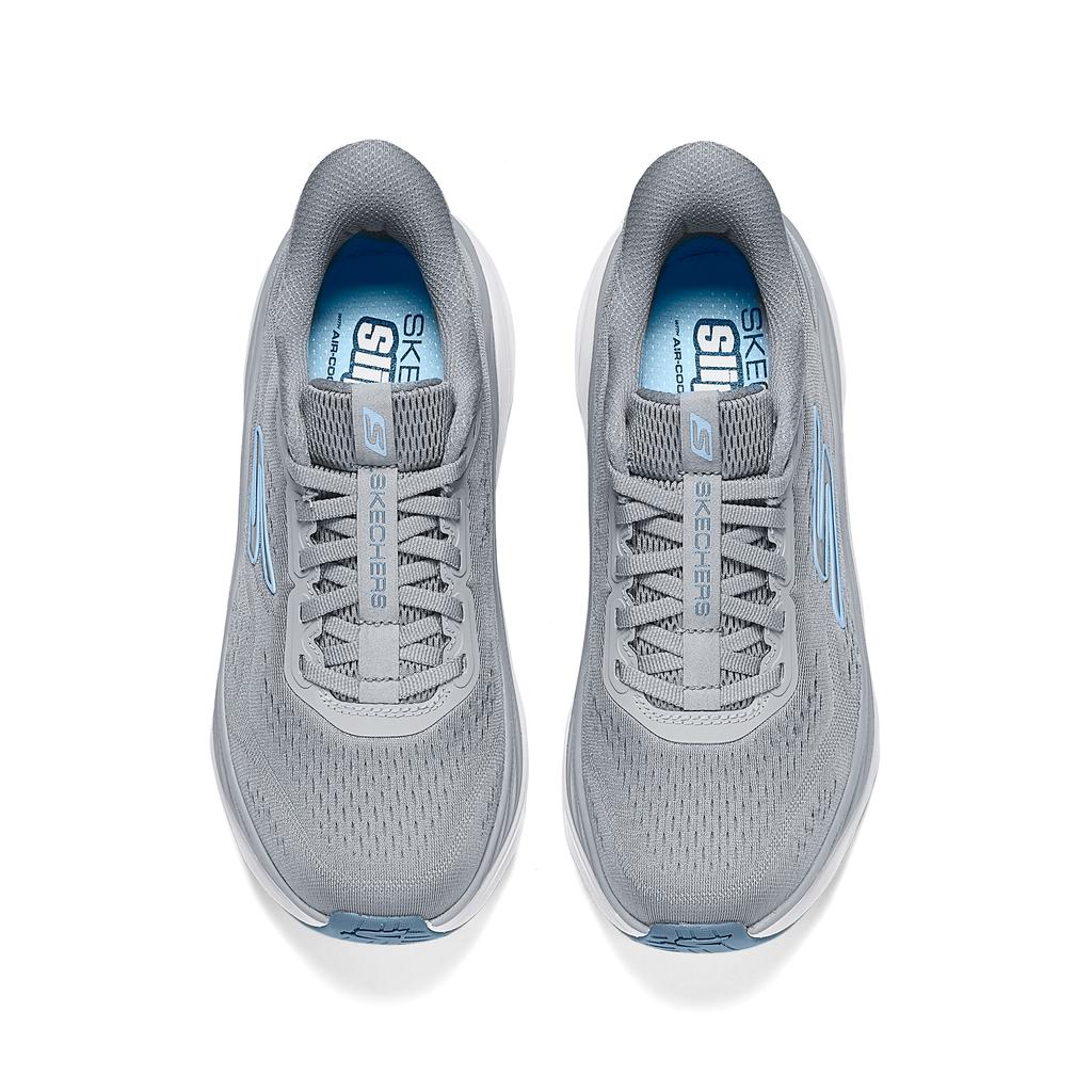 Skechers Go Series Comfortable Versatile Breathable Low-Top Running Shoes Women Sneaker Gray 129200-GRY