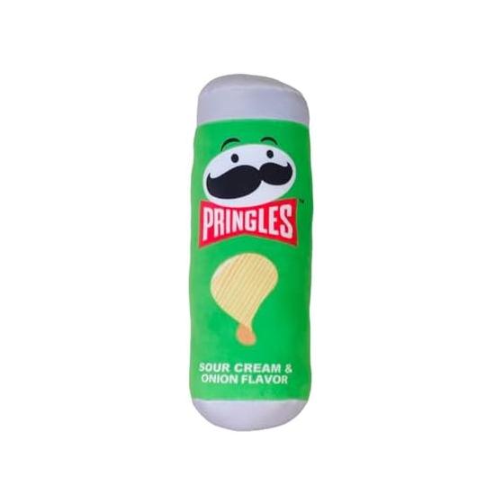 PRINGLES Cushion 30cm Green Pringles Plush Nap Pillow Stuffed Toy 86015B Genuine Product
