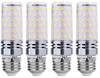 Pack of 4 16W LED Corn Light Bulbs, Ultra Bright, 1500lm (equivalent To a 120W Mercury Lamp), E26 Base, 6000K Daylight White, 85-265V, for