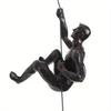1Pc American Retro Industrial Style Climbing Figure Background Wall Decoration Pendant