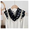 Classic Polka Dot Triangle Scarf Women Spring Summer Versatile Decorative Fashion Scarf