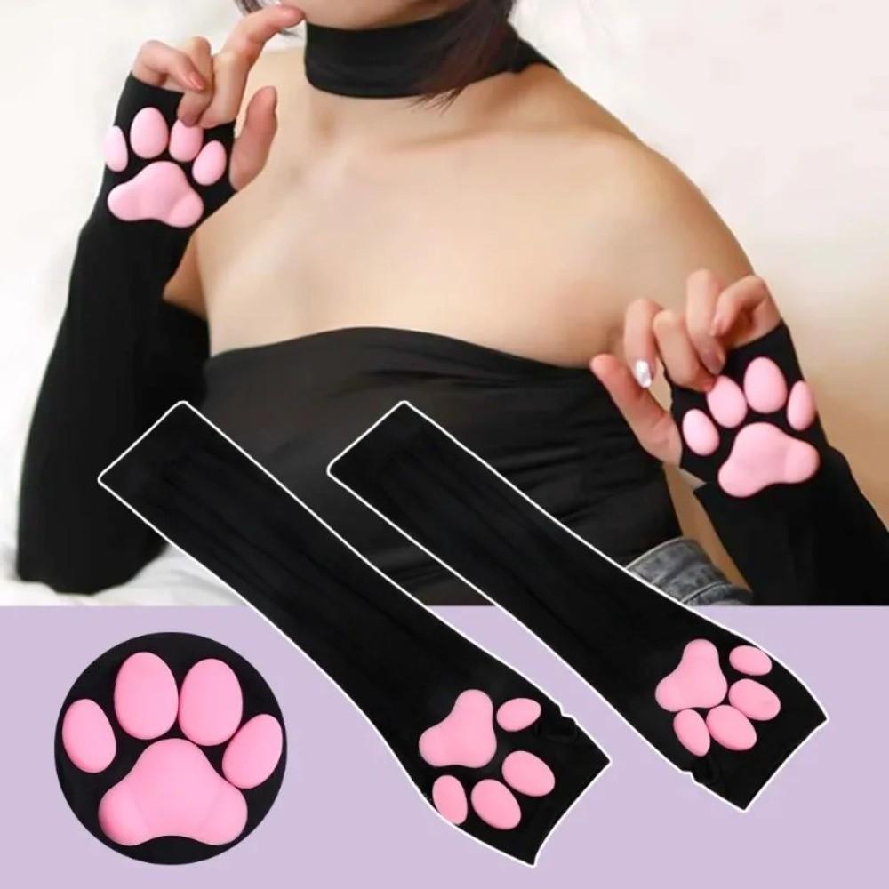 Quick-drying 3D Cat Claw Sunscreen Sleeves UV Protection Arm Sleeve New Hand Protector  Daily Use