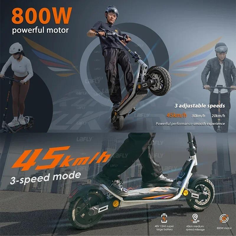 Stock UE Monopattino Elettrico Originale Kukirin A1 Motore 800W Batteria 48V 13Ah Velocità Massima 45KM/H Autonomia 45KM Pneumatico 10 pollici Monopattino