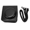 Camera Case Fit for Fujifilm Instax Mini90 Camera Magnetic Flip Cover Soft Lining Adjustable Vertical PU Leather Camera