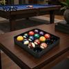 Robuste Pool-Billardkugel-Schale für 16 Kugeln, 3D-gedruckter Aufbewahrungshalter, Snooker-Transportschale, Tisch