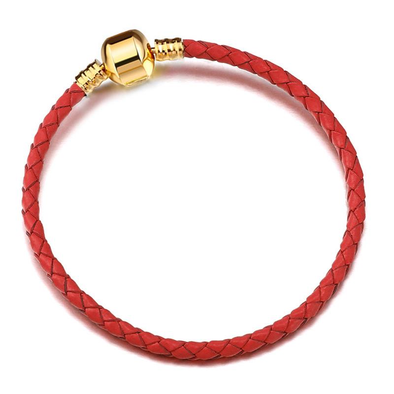 

Gold color Single Circle Adjustable Bracelet For Couples Jewelry DIY Couple Gift Daily Jewelry Accessories 21cm