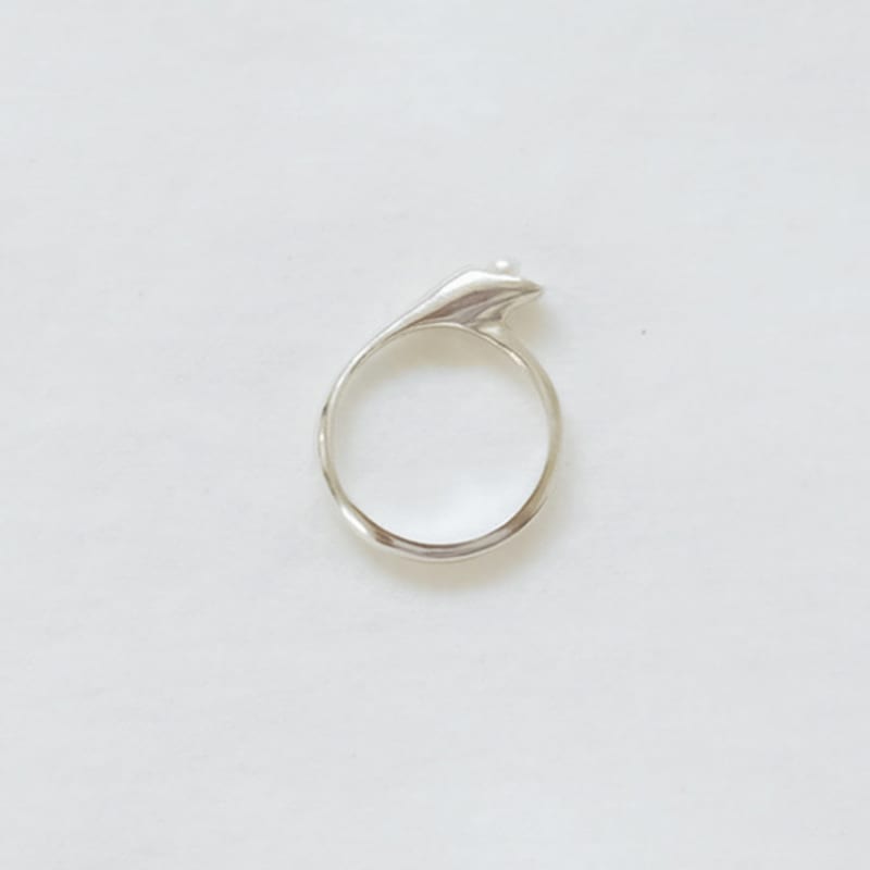 Pinaf Pearl morning glory ring