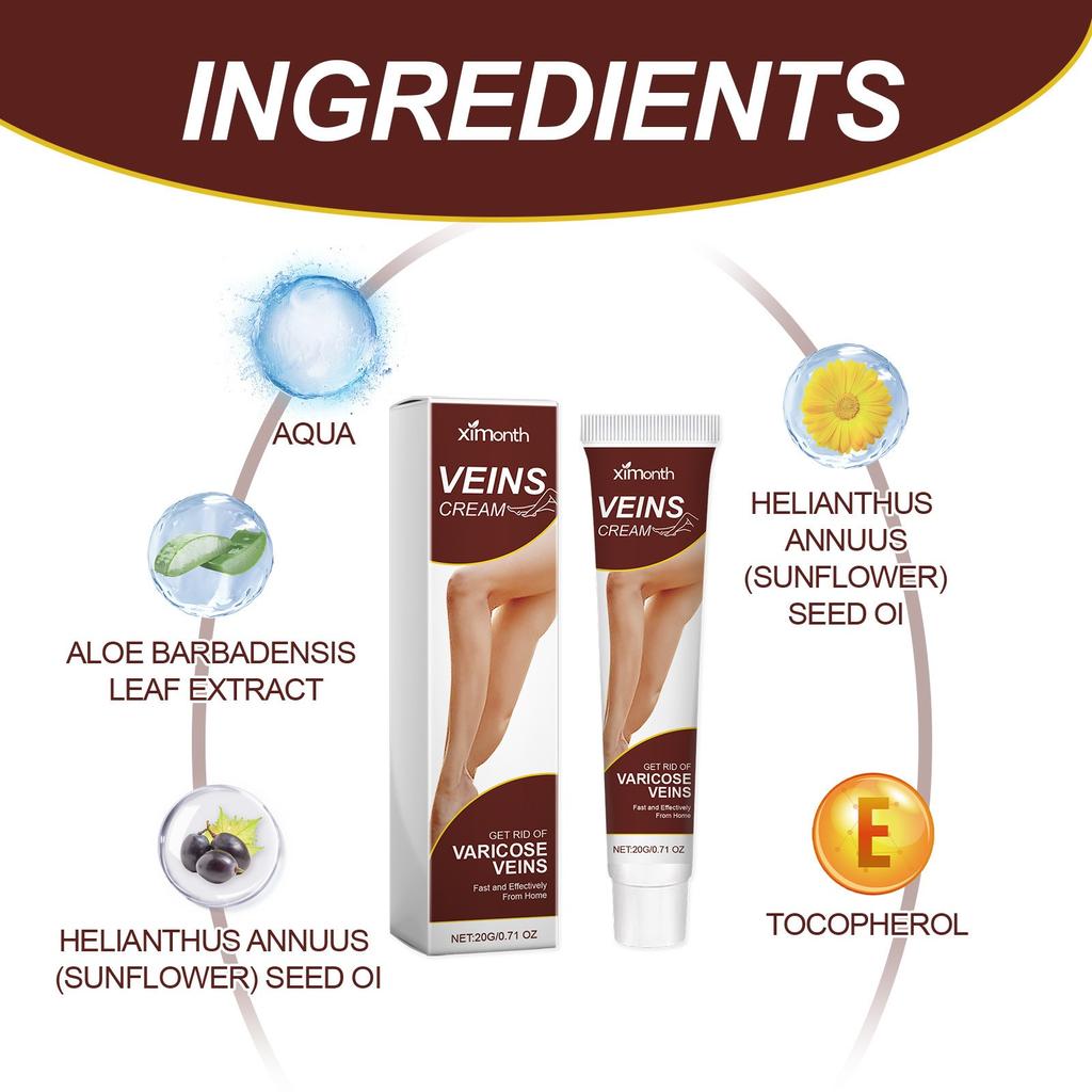Vein Care Fading Paste -Anti Varicose Vein Soothing Leg Paste,  The Appearance Of Varicose Veins