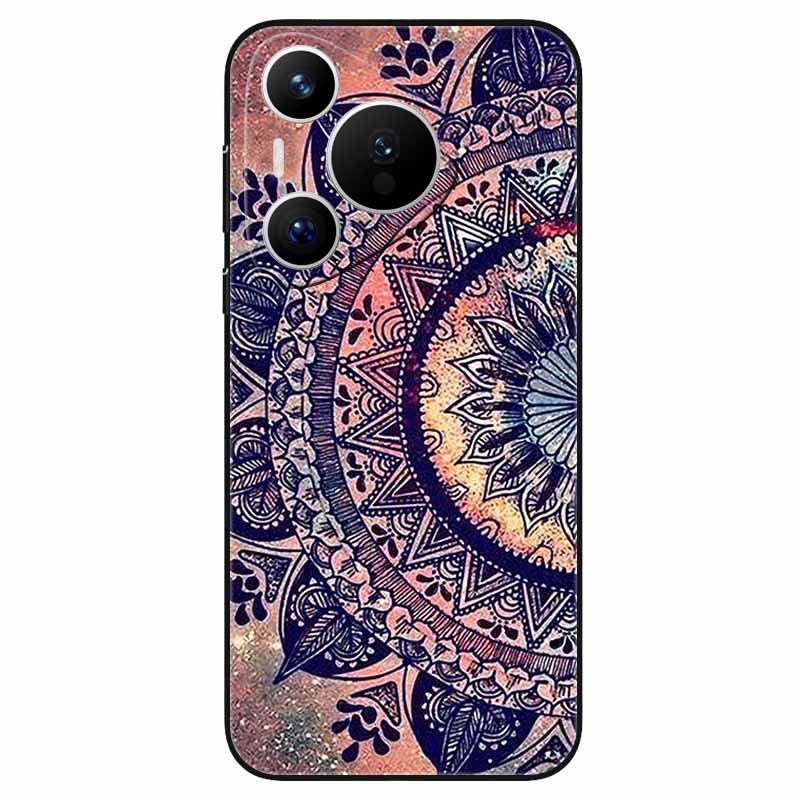 For Huawei Pura 70 / Pura70 Pro Case Soft Silicone Fashion Marble Shockproof Cover for Huawei Pura 70 Ultra P 70 Pro+ TPU Coque