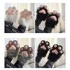Pälsiga Djurtassar Handskar för Tonåringar Vuxna Kattassar Plyschhandskar Anime Vantar för Halloween Event Cosplay Kostym Rekvisita