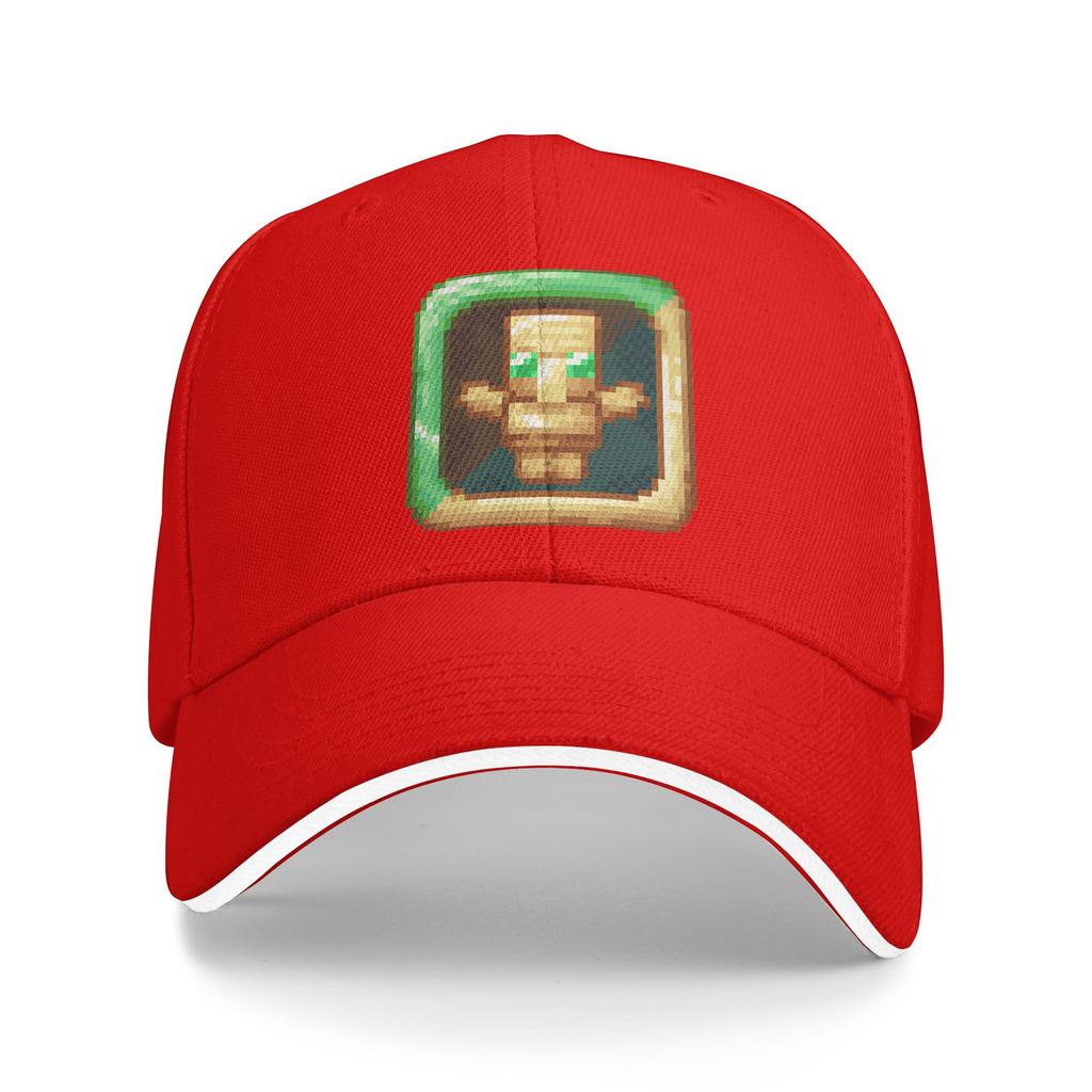 Totem of Undying Game Baseball Caps Casual Pixel Art Gold Sandwich Hats for Unisex Women Adjustable Dad Hat Travel Gift