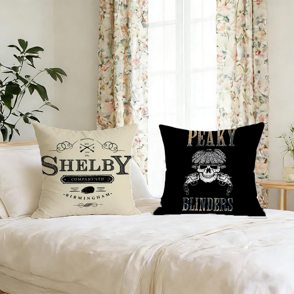 P-peaky B-blinders tv cushion cover For Pillow Printing Sofa Decoration Home Car Room Coffee Shop Office Nordic Simplicity