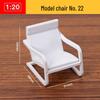 1:20 Scale 3D Miniature Architectural Model: Floor Plan Scene with ABS Furniture