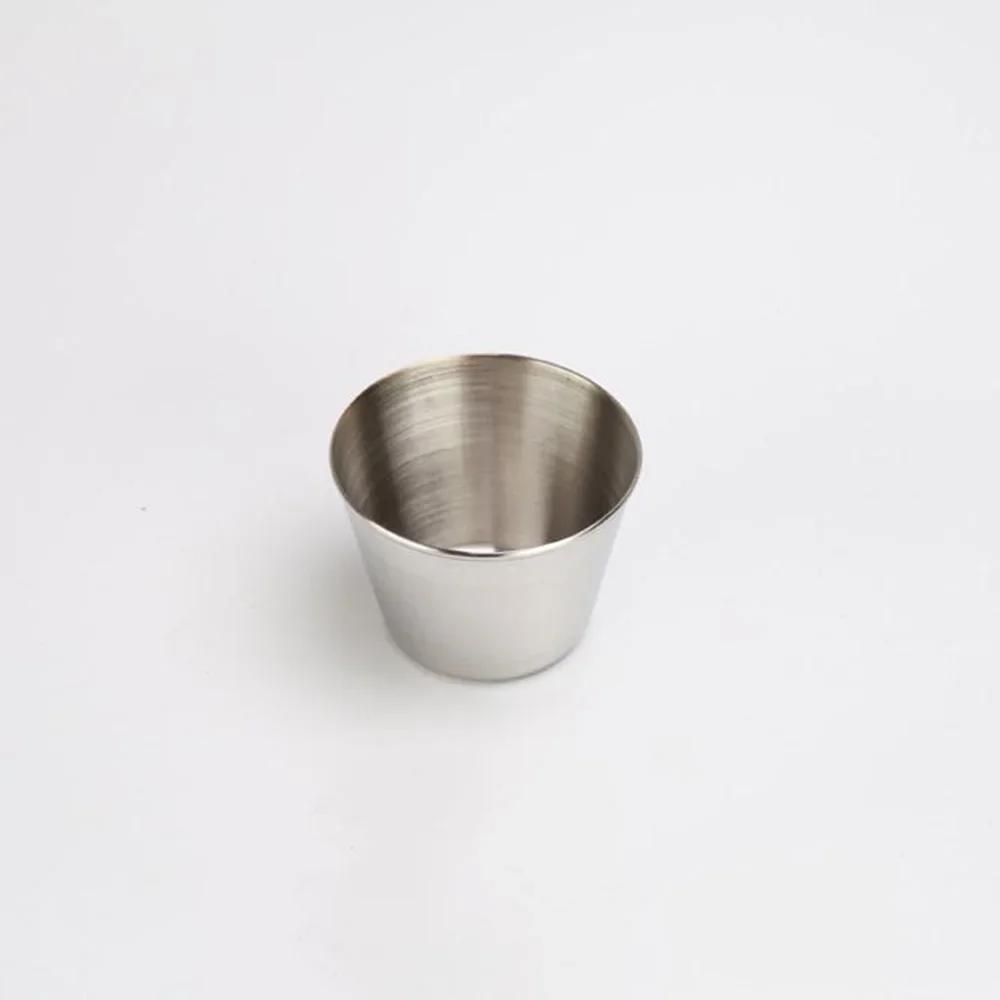 45/70ml Roestvrij Staal Sausbakjes Hot Pot Dipschaaltje Klein Sausbakje Kruidenbordje Schoteltje Voorgerecht Schoteltjes Saus Container