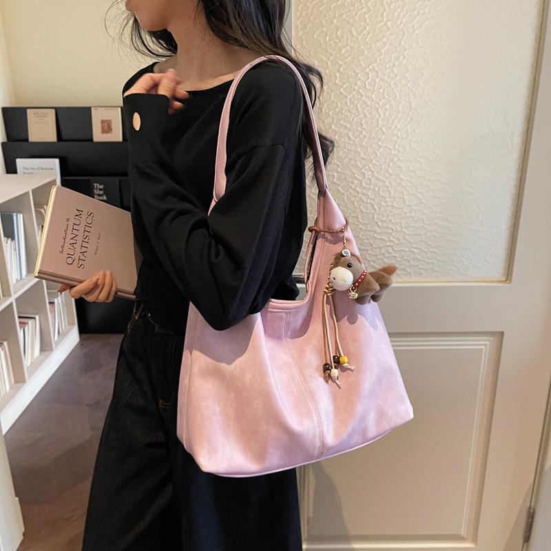 Urban Minimalist Pu Dumpling Bag With Magnetic Closure For Daily Use